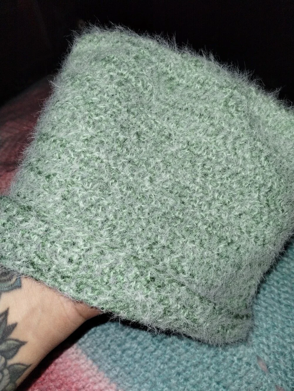 Hand Crocheted Beanie (Lil Ears)